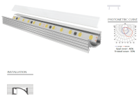 Einbau LED-Profil  21x9mm