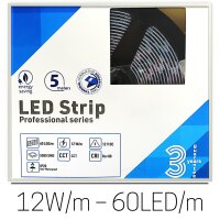 LED-Band 12V CCT 3000-6000K 12W/m 5m Rolle