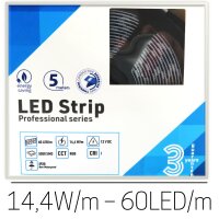 LED-Band 12V RGB 14,4W/m 5m Rolle