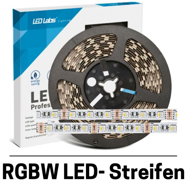 LED-Band 12V RGB+WW 16W/m 5m Rolle