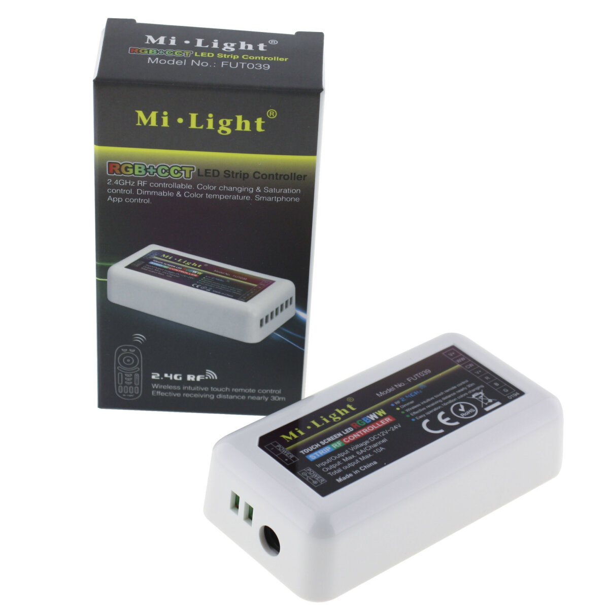 Steuerung Mi-Light 4-Zone Controller für einfarbige Mono LED Streifen Bänder 